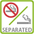Separate Smoking Area